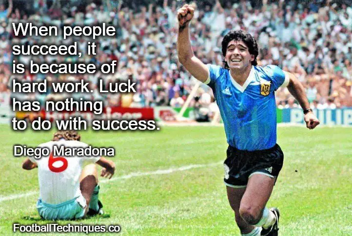Cita de Diego Maradona