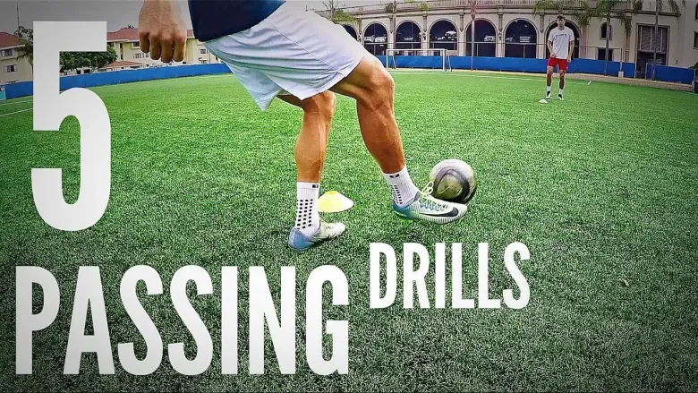 Ejercicios de pases de fútbol para mejorar tu juego