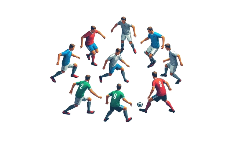 The rondo - Encouraging possession football